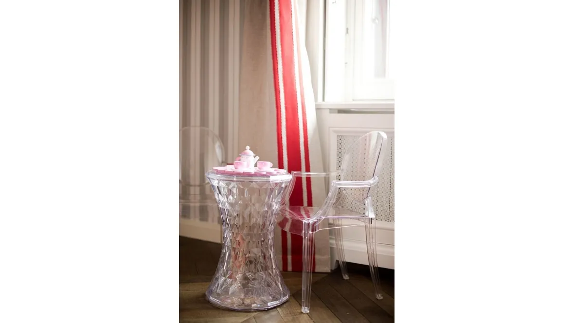 Tavolino sgabello Stone di Kartell