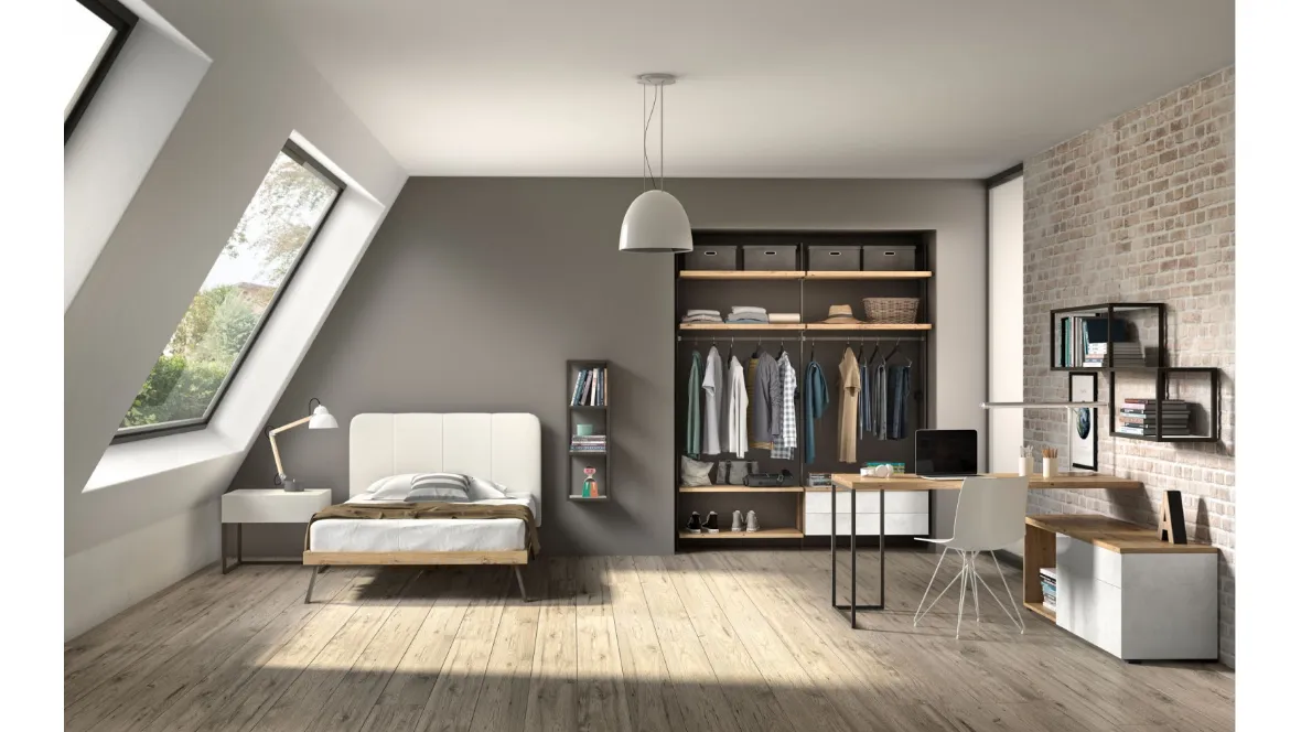 Camera per single Room104 di Zg Mobili