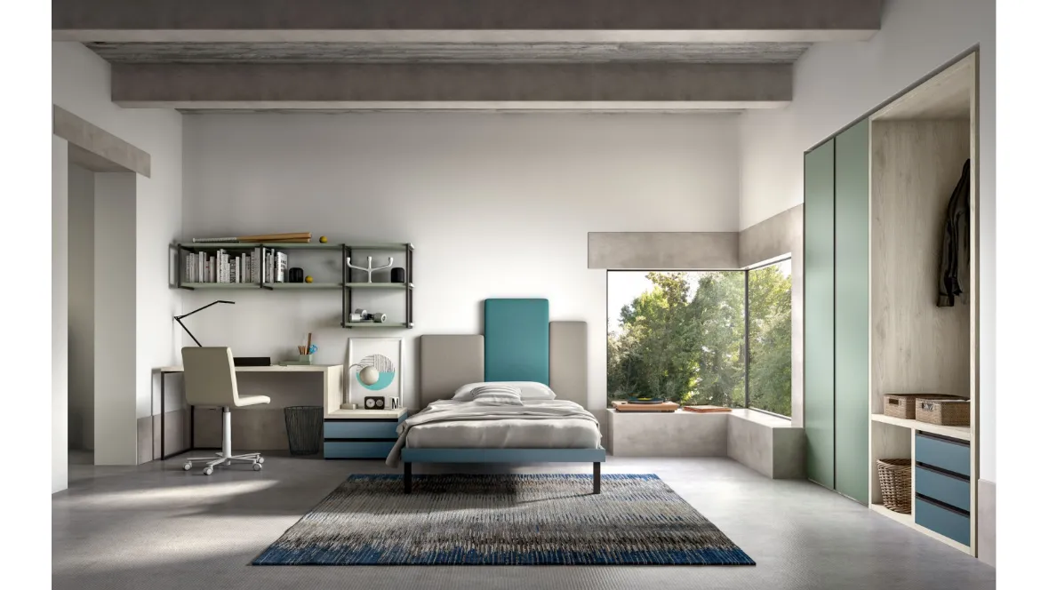 Camera per single Room106 di Zg Mobili