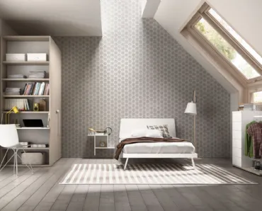Camera per single Room107 di Zg Mobili