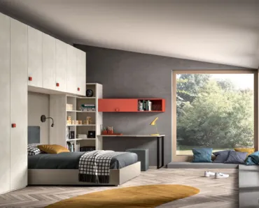 Camera per single Room109 di Zg Mobili