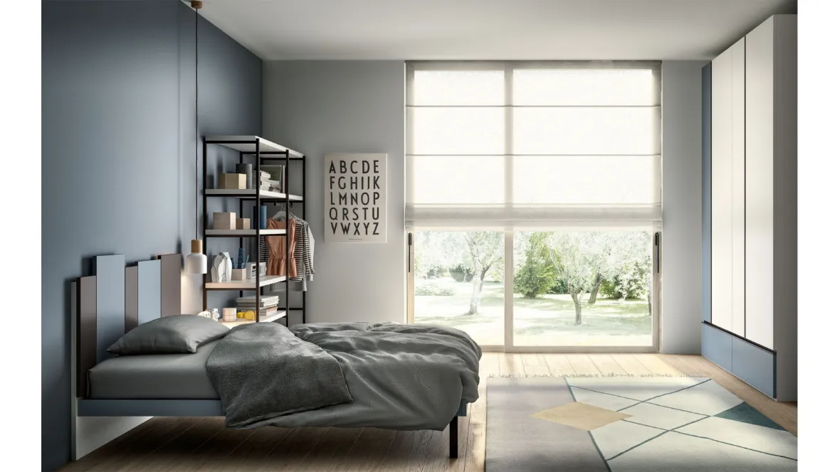 Camera per single Room112 di Zg Mobili