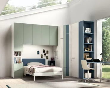 Camera per single Room113 di Zg Mobili