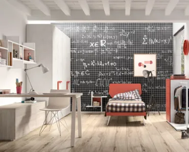 Camera per teenager Room123 di Zg Mobili