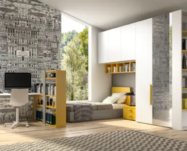Camera per teenager Room124 di Zg Mobili