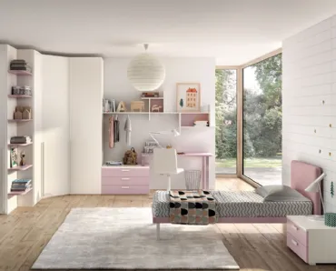 Camera per teenager Room129 di Zg Mobili