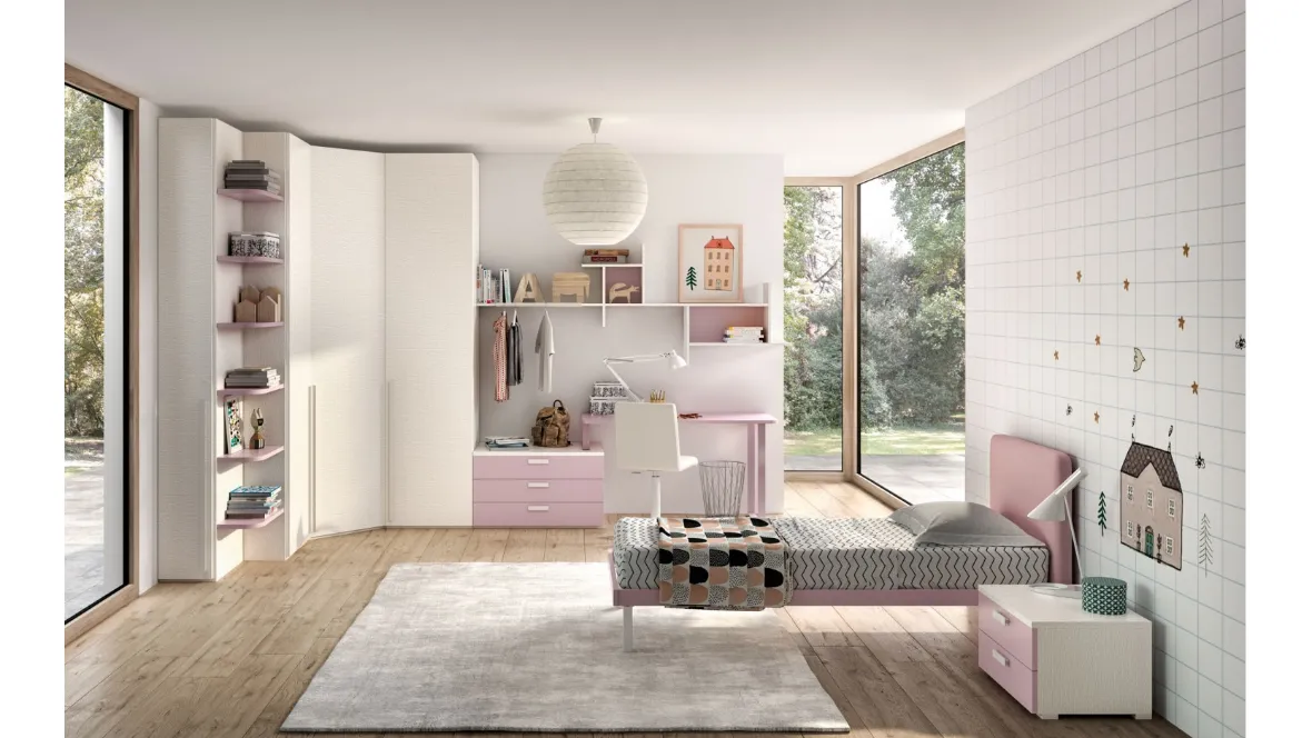 Camera per teenager Room129 di Zg Mobili