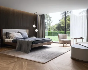 Letto Leonardo L973N di Arte Brotto