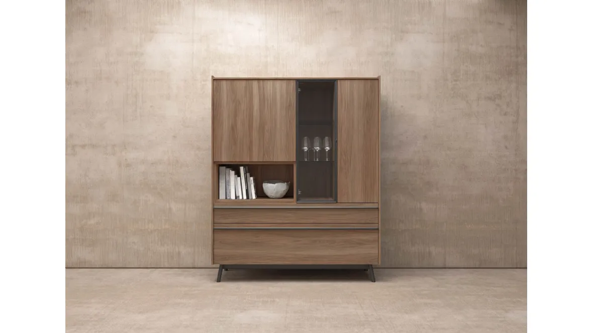 Madia Alta in legno Glamour 03 di Mab