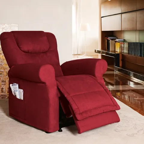 Poltrona Relax con meccanismo alzapersona Stylo di Rigosalotti