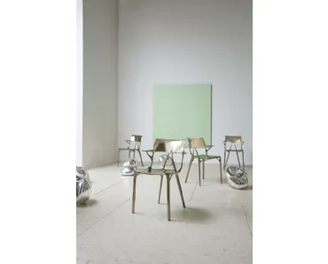 Sedia A-I-Metal di Kartell