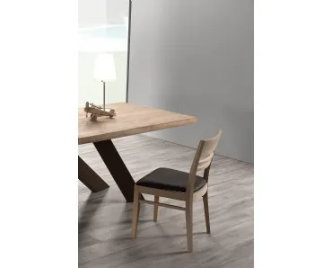 Sedia Amelie in legno di Pizzolato
