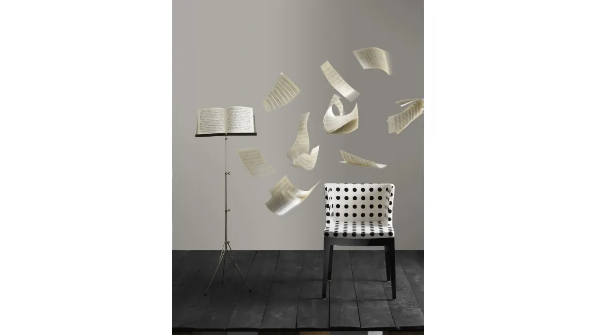 Sedia Mademoiselle Memphis di Kartell