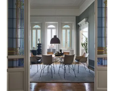 Sedia Q-Wood di Kartell