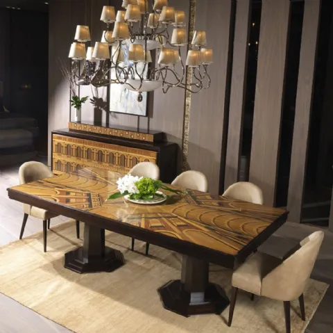 Tavolo Palazzi P616 di Arte Brotto